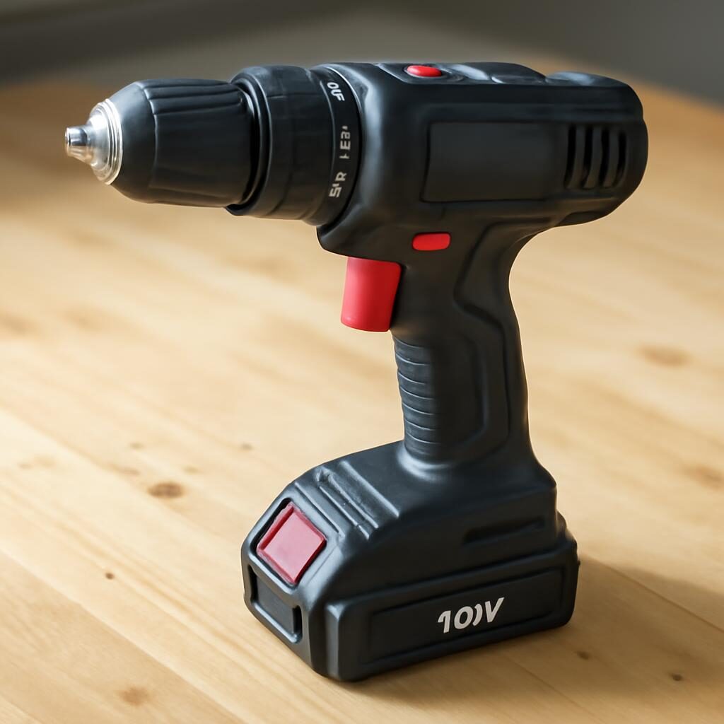 Perceuse-visseuse 18V sur établi atelier